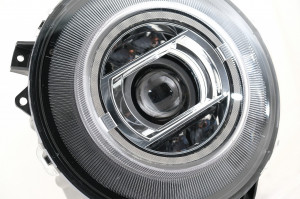 Faruri Full LED compatibil cu Mercedes G-Class W463 2005-2017 Crom Facelift 2018 Design cu Dynamic Start Up - Img 3