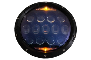 Faruri Full LED CREE Dublu Proiector Halo DRL compatibil cu Jeep Wrangler TJ & JK 1997-2018 - Img 4