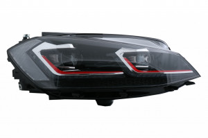 Faruri LED compatibil cu VW Golf 7.5 VII 2017-> GTI Look cu Semnal Dinamic - Img 2