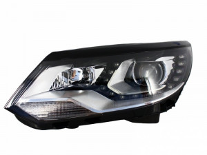 Faruri LED compatibil cu VW Tiguan MK I Facelift 2012-2015 OEM Xenon Design - Img 3