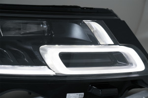 Faruri LED compatibile cu Range Rover Sport L494 2013-2017 cu Semnal Dinamic Conversie la 2018-up Matrix Look - Img 3