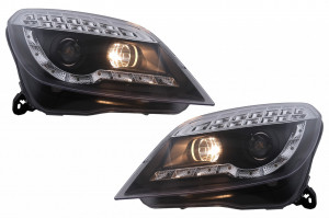 Faruri LED DRL compatibil cu Opel Astra H 2004-2009 Negru