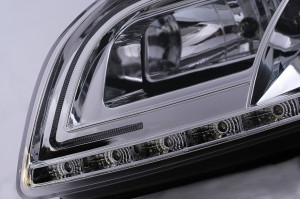 Faruri LED Tube Light compatibil cu Audi A4 B7 2004-2008 Crom - Img 3