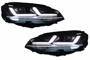 Faruri Osram Full LED compatibil cu VW Golf 7 VII (2012-2017) Crom LEDriving