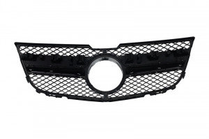 Grila Centrala compatibil cu MERCEDES Benz GLK-Class X204 2013-2015 Design Argintiu - Img 2