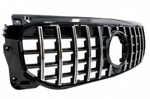 Grila Centrala compatibil cu Mercedes GLB-Class X247 2019-up GT-R Panamericana Design Chrome - Img 4
