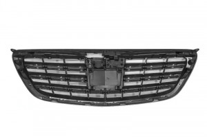Grila Centrala compatibil cu Mercedes S-Class W222 2014-2020 S63 S65 Design negru mat - Img 2