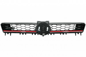 Grila Centrala compatibil cu VW Golf 7 VII 5G 2013-2017 GTI Design Rosu