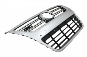 Grila centrala compatibil cu VW Passat 3C 2007-2010 Aluminiu Look - Img 2