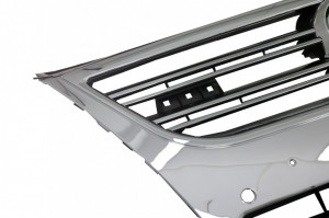 Grila centrala compatibil cu VW Passat B6 2007-2010 doar pentru R36 OEM Bara cu PDC - Img 3