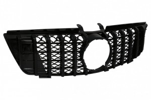 Grila centrala compatibila cu ML W164 2008-2011 GT-R Panamericana Design Negru - Img 3