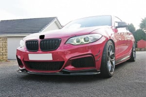 Grile Centrale compatibil cu BMW seria 2 F22 Negru Lucios M Design 2014-> - Img 7