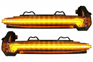 Indicator Dinamic Full LED pentru Audi A4 B9, S4, RS4 2015-> Oglinda Osram LEDriving DMI