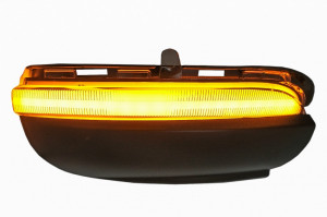 Indicator Dinamic Full LED pentru Oglinda Osram LEDriving DMI compatibil cu Touran I 2010-2015 Negru - Img 2
