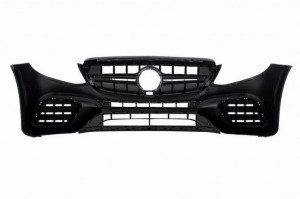 Kit Exterior compatibil cu Mercedes E-Class W213 2016-2019 E63 Design Ornamente Tobe Negre - Img 2