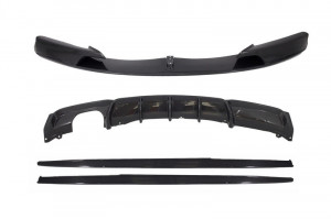 Kit Prelungire Bara Fata , Difuzor si fuste laterale compatibil cu praguri BMW Seria 3 F30 2012-2018 M-Performance Carbon