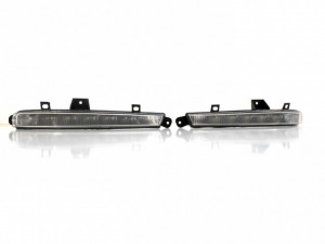 Lumini de zi dedicate LED DRL compatibil cu Mercedes W221 S-Class 2010-2013 Partea Stanga - Img 2