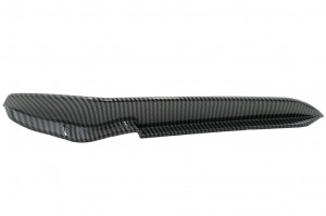 Ornamente bara fata flapsuri compatibil cu VW Golf 7.5 R Hatchback 2017-2020 Carbon Look - Img 4