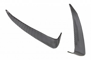 Ornamente Bara Spate Flapsuri compatibil cu Mercedes C Class W205 2014-2020 Carbon Film - Img 3