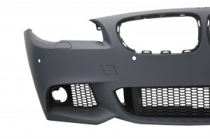 Pachet Exterior compatibil cu BMW F10 Seria 5 2011-2014 M-Technik Design - Img 4