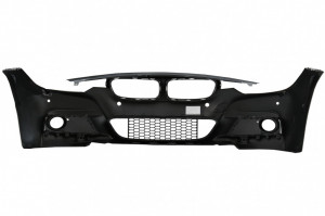 Pachet Exterior compatibil cu BMW Seria 3 F30 2011-2019 cu Stopuri LED Rosu Fumuriu Semnal Dinamic Secvential - Img 6
