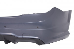 Pachet Exterior compatibil cu Mercedes C-Class W204 2007-2015 Facelift C63 Design - Img 7