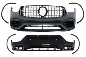 Pachet Exterior compatibil cu Mercedes GLC Coupe Facelift C253 Sport Line 2020-> GLC63 Design