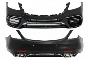 Pachet Exterior compatibil cu Mercedes S-Class W222 Facelift 2013-2017 S63 Design