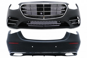 Pachet Exterior compatibil cu Mercedes S-Class W223 Limousine 2020-> S450 Design