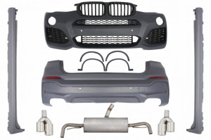 Pachet Exterior Complet compatibil cu BMW F26 X4 2014-2018 X4M Design