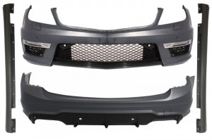Pachet Exterior Complet compatibil cu MERCEDES C-Class W204 S204 C63 A-Design Body Kit T-Modell S204 Avant