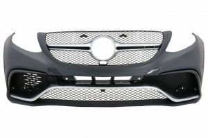 Pachet Exterior Complet compatibil cu Mercedes GLE W166 2015-2018 Negru Crom - Img 2