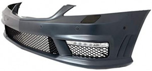 Pachet Exterior Complet compatibil cu Mercedes S-Class W221 2005-2011 si Ornamente evacuare Negre - Img 5