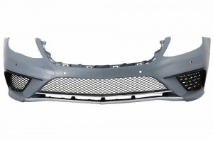 Pachet Exterior cu Grila Centrala crom compatibil cu Mercedes S-Class W222 2013-2017 S63 Design - Img 3