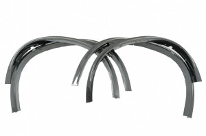 Prelungiri Aripi Extensii Aripi si Set 32 Piese Clipsuri Auto BMW X5 F15 2013-2018 M-Design M-Sport Carbon Look - Img 4