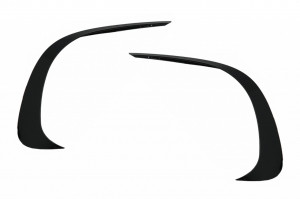 Prelungiri Bara Fata Aero compatibil cu Mercedes C Class W206 Sport Line 2021-> Negru Lucios