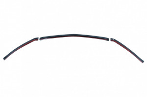 Protectie Bara Fata compatibil cu MERCEDES A-Class W177 Design Editia Neagra - Img 5