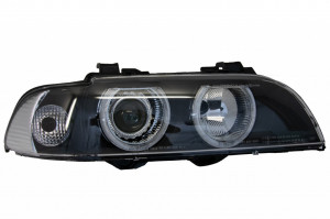 Set faruri Angel Eyes compatibil cu BMW Seria 5 E39 1996-2003 Facelift Design - Img 2