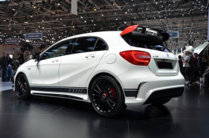Stickere Laterale Negru Mat MERCEDES CLA W117 C117 X117 2013-2016 A-Class W176 2012-> - Img 5
