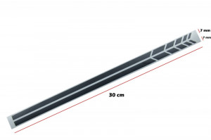 Stickere Oglinzi Laterale Negru Mat compatibil cu MERCEDES C207 2009-2016 - Img 2