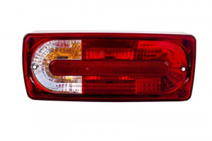 Stopuri compatibil cu Mercedes W463 G-Class 1989-2015 Rosu Clar G55 Look - Img 2