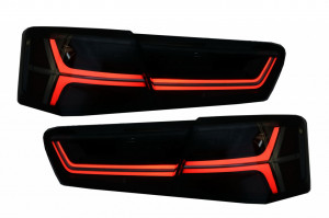 Stopuri Full LED compatibil cu Audi A6 4G C7 2011-2014 Facelift Design Semnalizare Secventiala
