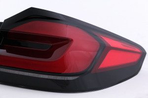 Stopuri Full LED compatibil cu BMW Seria 5 G30 Sedan 2017-2019 LCI Design cu Semnal Dinamic - Img 3