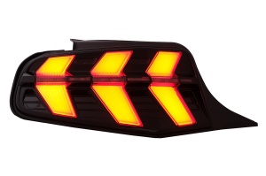 Stopuri Full LED compatibil cu Ford Mustang V Pre-Facelift (2010-2012) Fumuriu 7 moduri Dinamic - Img 2