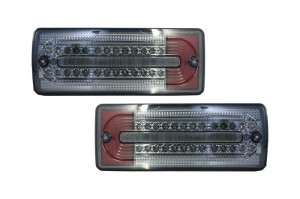 Stopuri Full LED compatibil cu MERCEDES Benz W463 G-Class 1989-2015 Fumuriu/Rosu