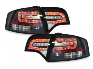 Stopuri LED compatibil cu AUDI A4 B7 Sedan 2004-2008 Negru - Img 4