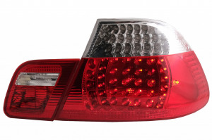 Stopuri LED compatibil cu BMW Seria 3 E46 Coupe Non-Facelift 1999-2003 Rosu Clar - Img 4