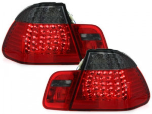 Stopuri LED compatibil cu BMW Seria 3 E46 Limousine 1998-2001 Rosu/Fumuriu 4 Usi