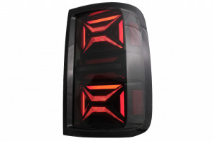 Stopuri LED compatibil cu VW Amarok 2010-2020 Semnal Secvential Dinamic Fumuriu - Img 3