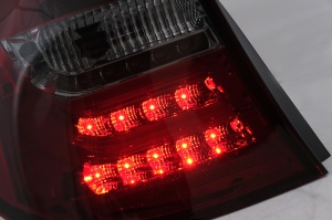 Stopuri LED Light Bar compatibil cu BMW Seria 1 E81 E87 2004-2007 Rosu Fumuriu - Img 3